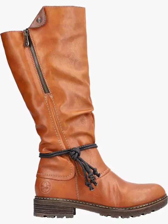 Rieker Damen Hochschaftstiefel in braun