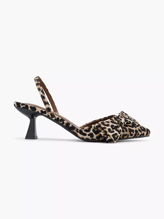 Catwalk Slingpumps in braun