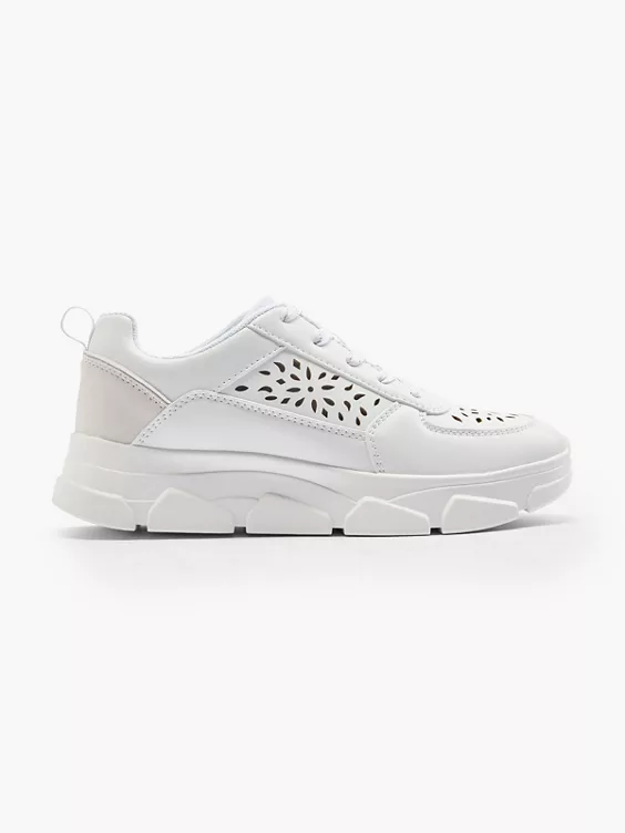 Graceland Chunky Sneaker in weiß