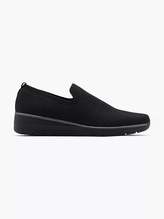 Easy Street Komfort Slipper in schwarz
