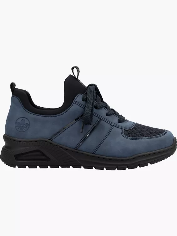 Rieker Damen Slipper in blau