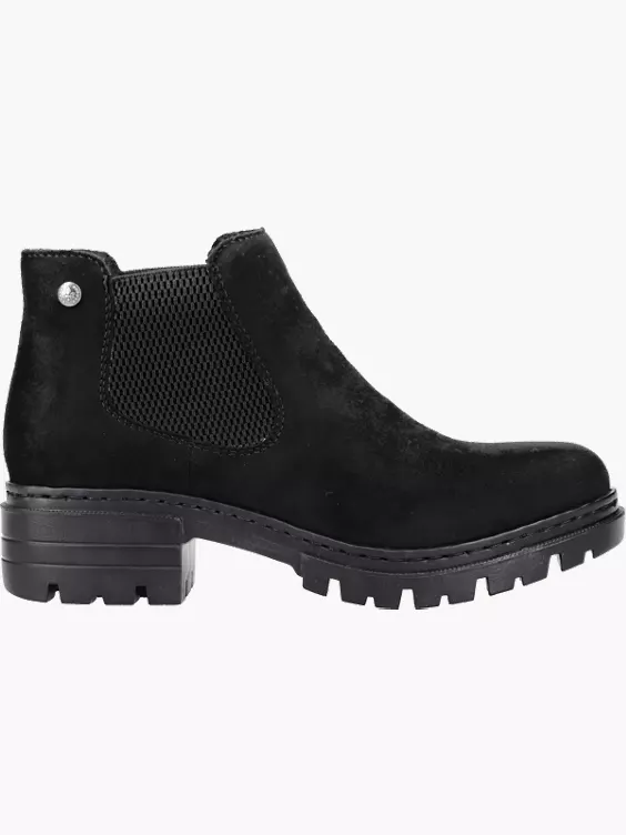 Rieker Damen Chelsea Boots in schwarz