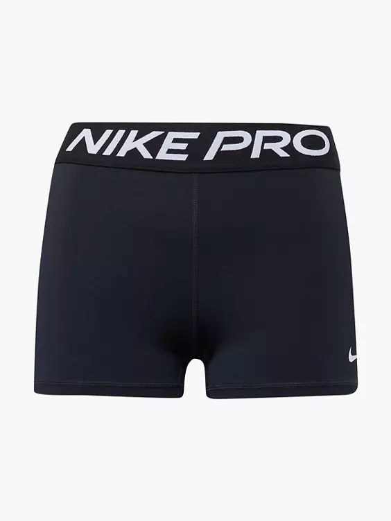 Nike Kurze Tights in schwarz