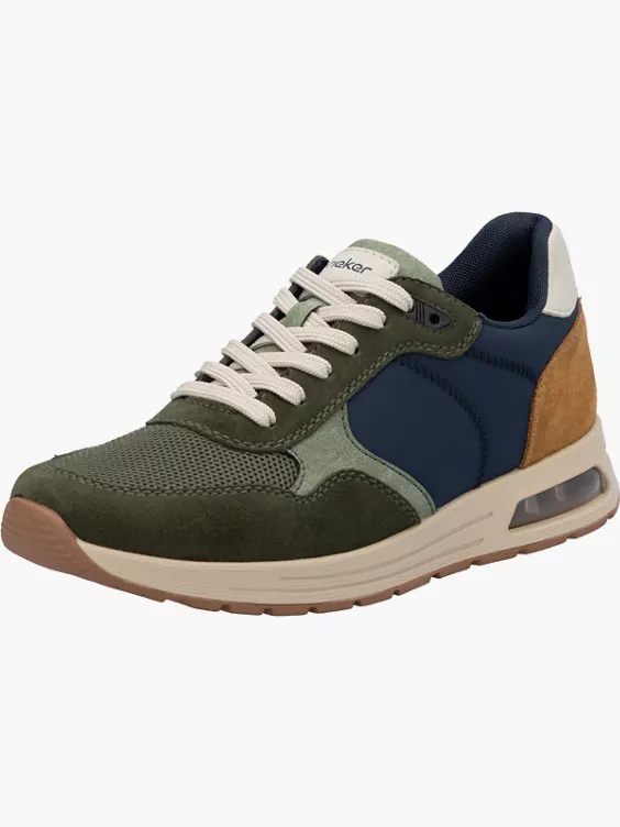 Rieker Herren Sneaker Low in grün