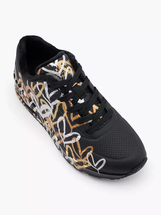 Skechers Chunky Sneaker XJ GOLDCROWN in schwarz