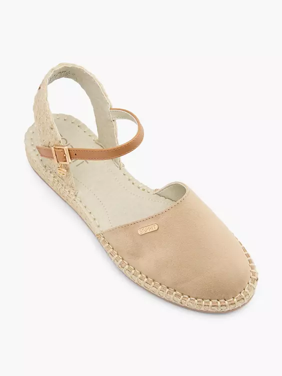 ESPRIT Espadrille in taupe