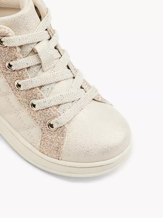 Graceland Hoher Sneaker in beige