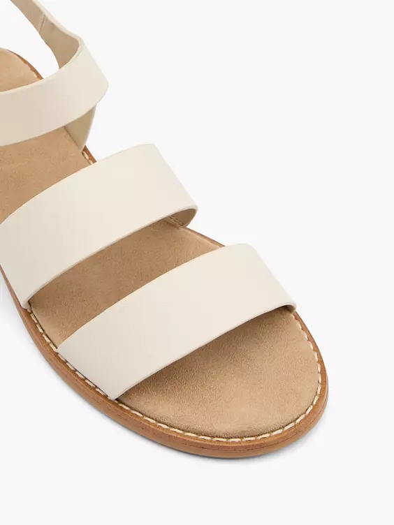 Graceland Sandale in beige