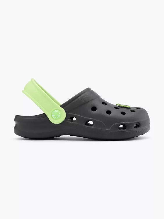 Vty Clogs in schwarz