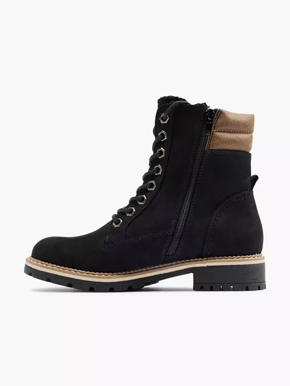 Landrover Schnürboots in schwarz