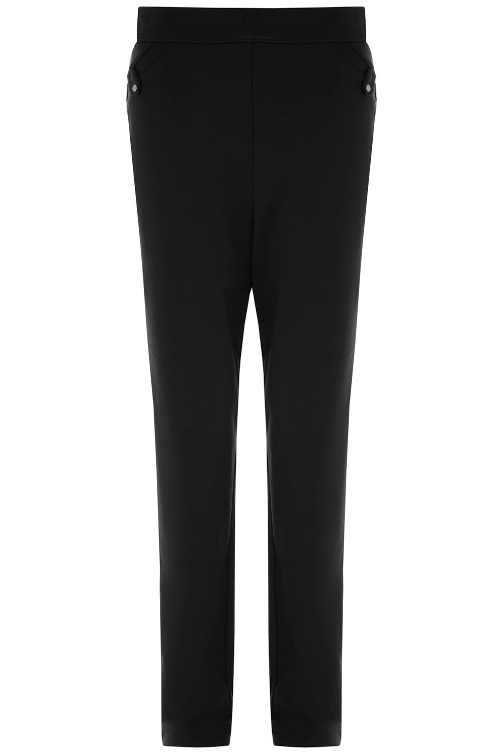 Slim Fit Ponte Elasticated Trousers
