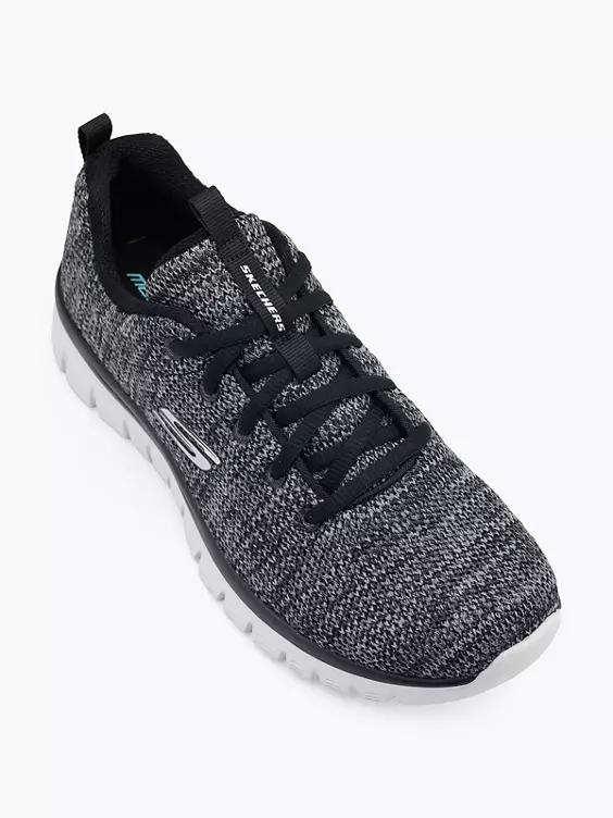 Skechers Sneaker GRACEFUL-TWISTED FORTUNE in schwarz