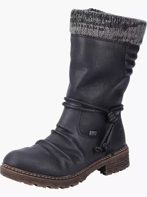 Rieker Damen Kurzstiefel in schwarz