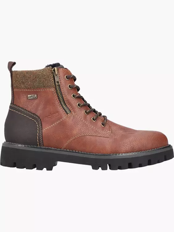 Rieker Herren Schnürstiefel in braun
