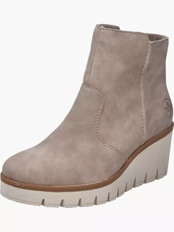 Rieker Damen Kurzstiefel in beige