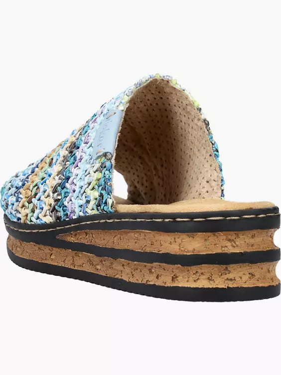 Rieker Damen Pantoletten in multicolor