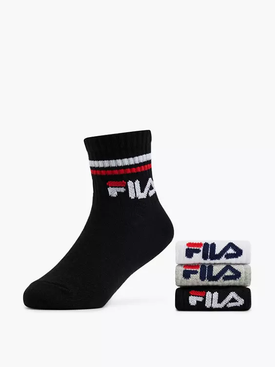 FILA 3er Pack Socken in grau