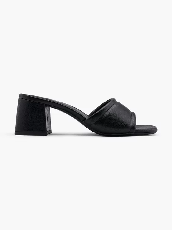 Catwalk Pantolette in schwarz