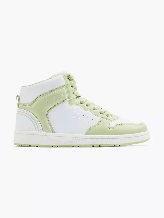 Graceland Hoher Sneaker in weiß