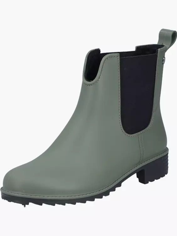 Rieker Damen Chelsea Boots in grün