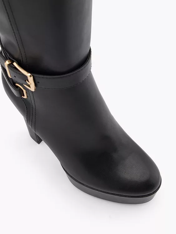Catwalk Stiefel in schwarz