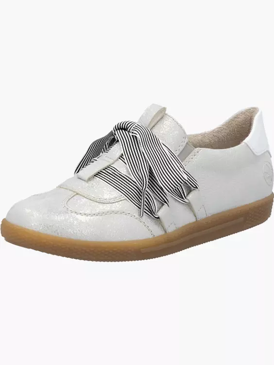 Rieker Damen Slipper in silber