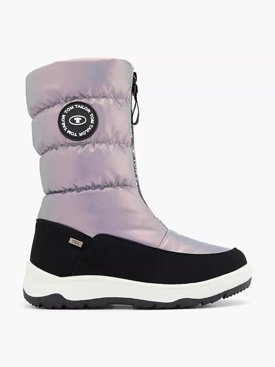 TOM TAILOR Schneeboots in lila