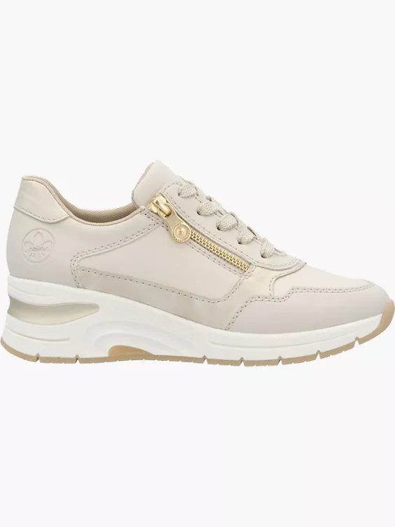 Rieker Damen Sneaker Low in beige