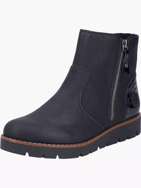 Rieker Damen Kurzstiefel in schwarz