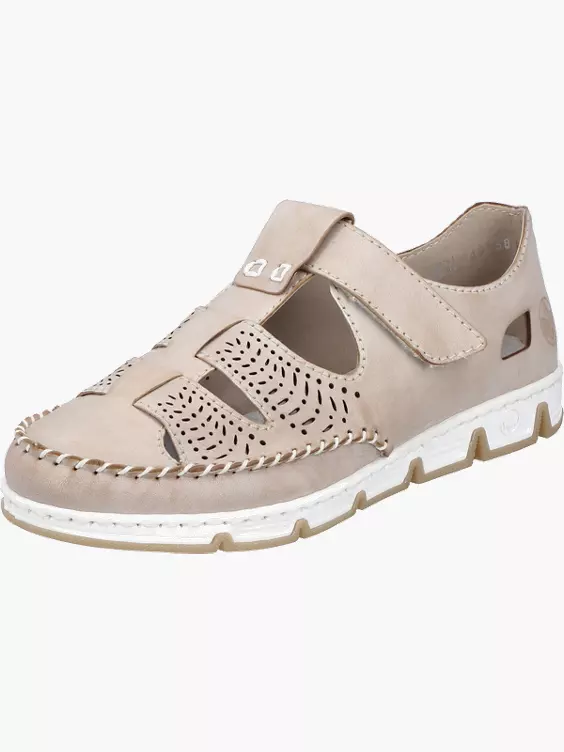 Rieker Damen Slipper in beige