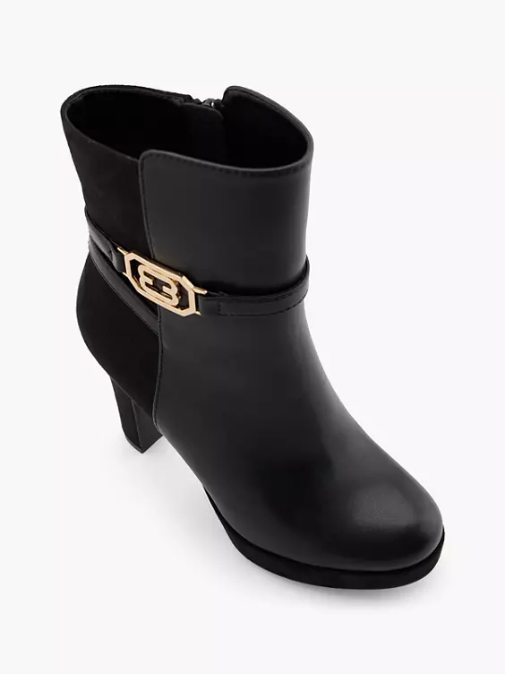 Catwalk Stiefelette in schwarz