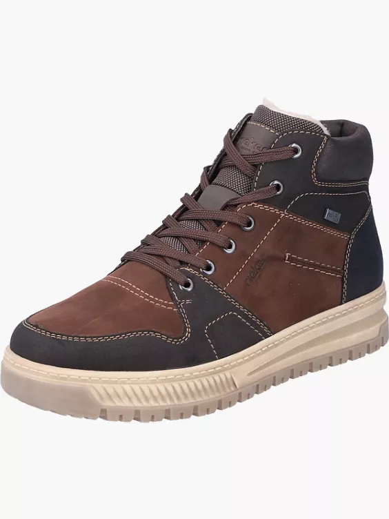 Rieker Herren Schnürstiefel in braun