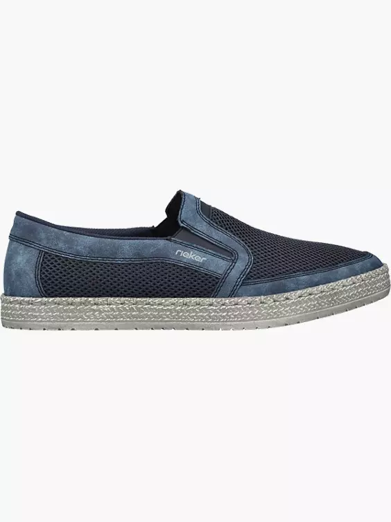 Rieker Herren Slipper in blau