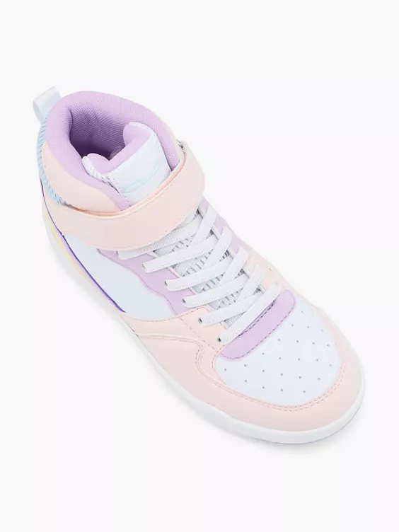 Graceland Hoher Sneaker in rosa