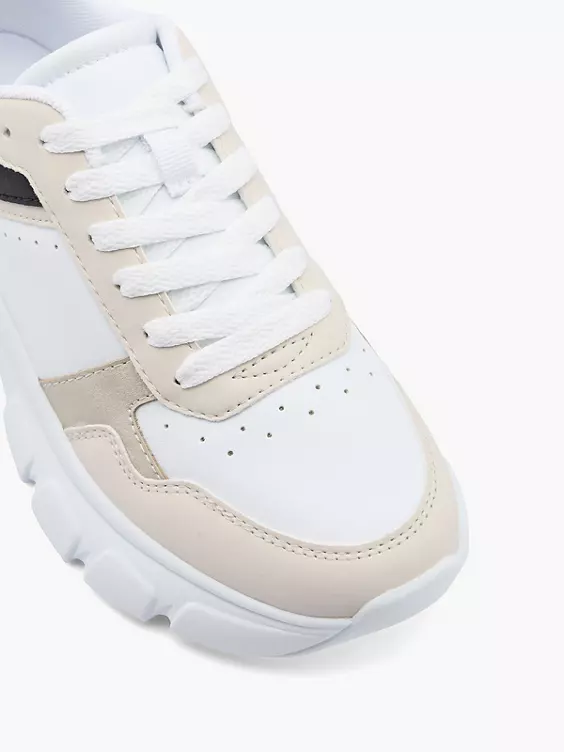 Graceland Chunky Sneaker in weiß