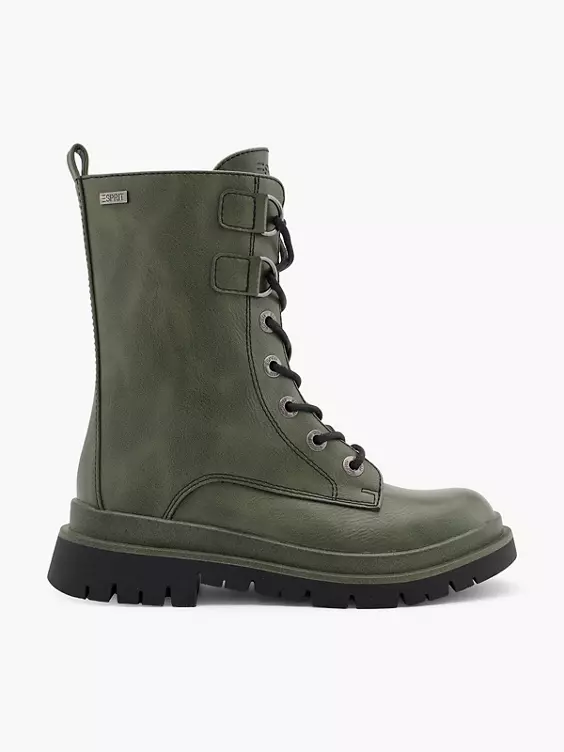ESPRIT Schnürboots in khaki