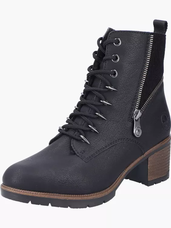 Rieker Damen Stiefeletten in schwarz