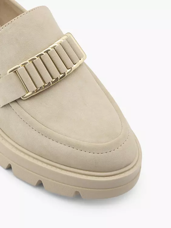 s.Oliver Chunky Loafer in creme
