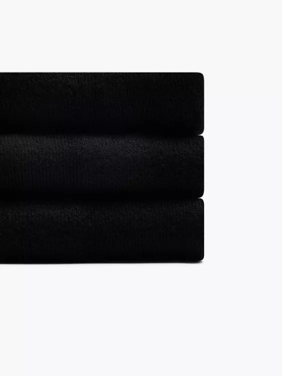 FILA 3er Pack Socken in schwarz
