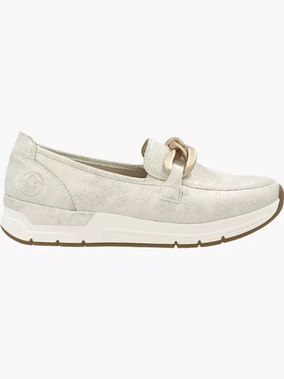 Rieker Damen Loafer in beige
