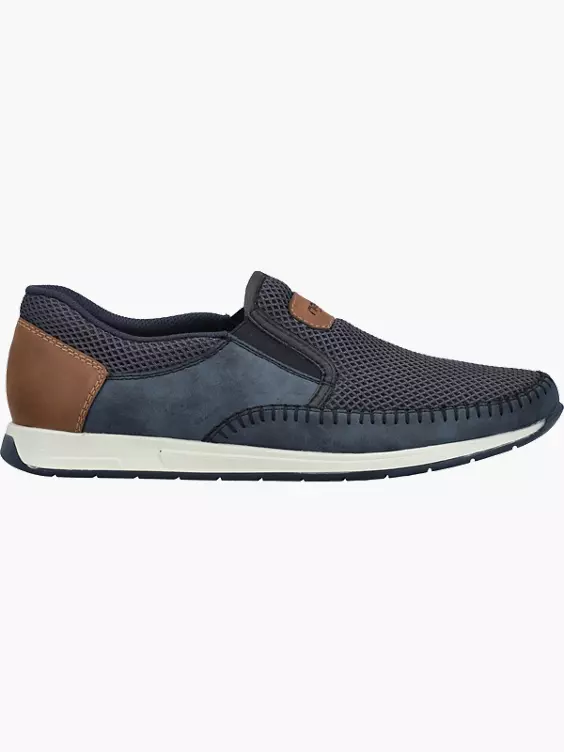 Rieker Herren Slipper in blau