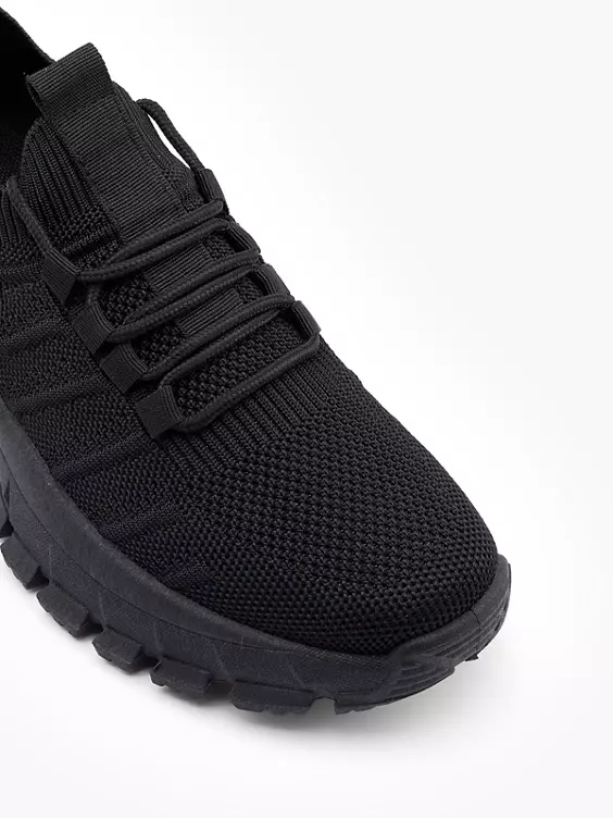 Graceland Chunky Sneaker in schwarz