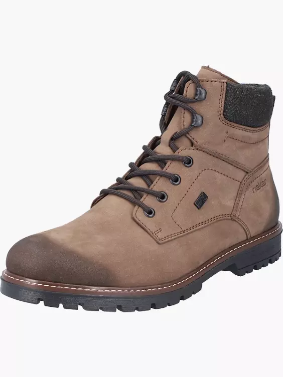 Rieker Herren Schnürstiefel in braun