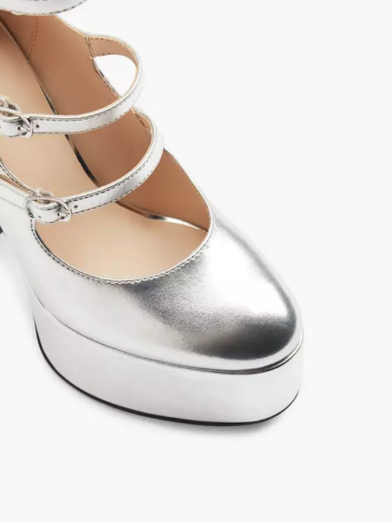 Catwalk Mary Jane Pumps in silber