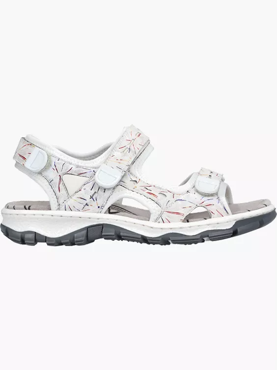 Rieker Damen Trekkingsandalen in weiß