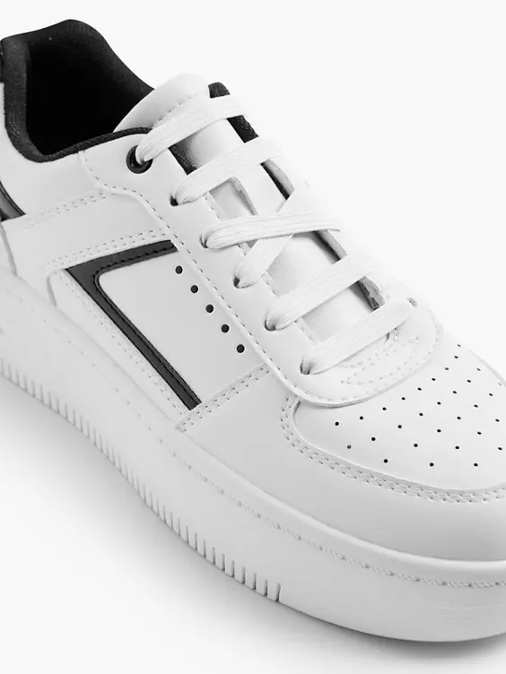 DEICHMANN 12-teiliges Gummisenkel Set in weiß