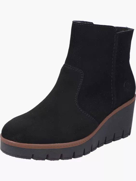 Rieker Damen Kurzstiefel in schwarz