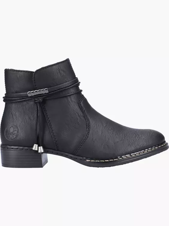 Rieker Damen Stiefeletten in schwarz