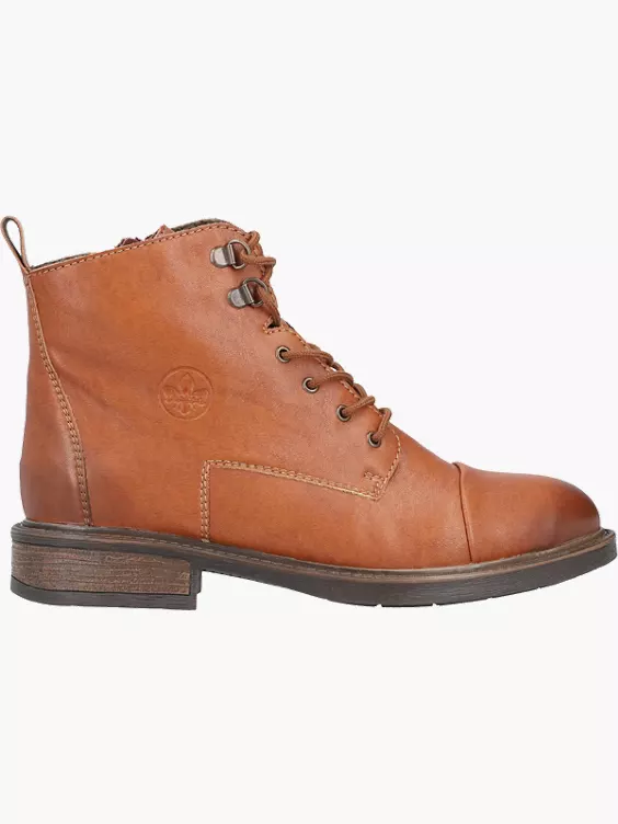 Rieker Damen Schnürstiefel in braun