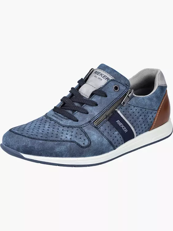 Rieker Herren Schnürschuhe in blau